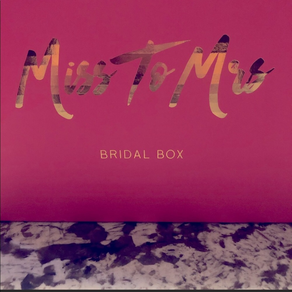 Miss to Mrs Product Box!